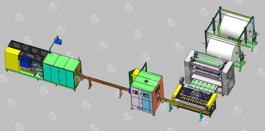 全自動(dòng)紙巾生產(chǎn)線