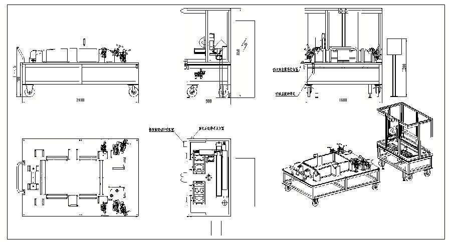 汽車零部件涂膠機(jī)