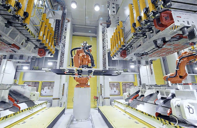 自動(dòng)化汽車沖壓生產(chǎn)線