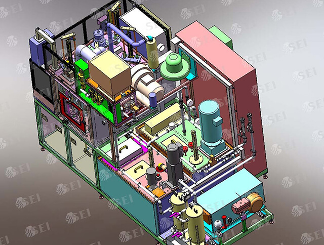 新能源汽車零部件高壓噴淋清洗機(jī)