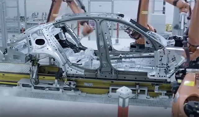 汽車自動(dòng)化組裝線