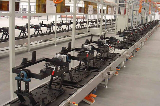 汽車(chē)配件組裝生產(chǎn)線
