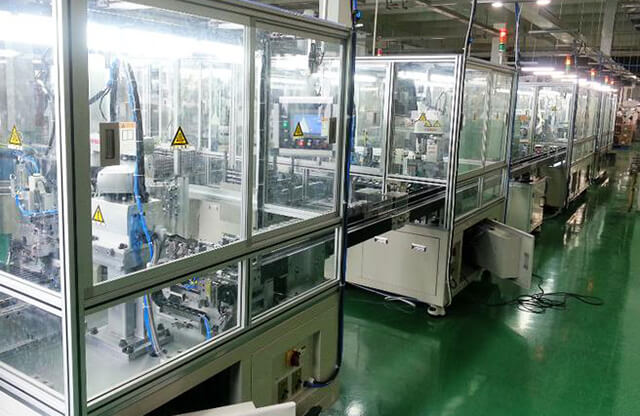 汽車側(cè)門鎖自動化生產(chǎn)線