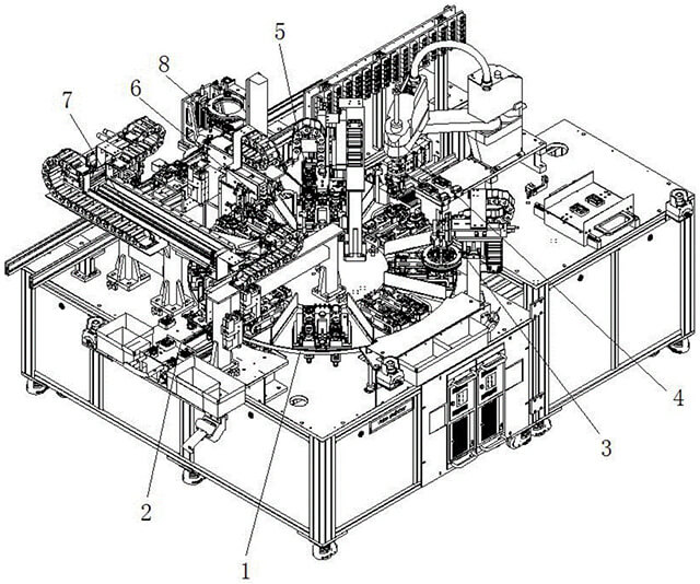 汽車鑰匙自動組裝設(shè)備