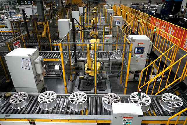 汽車輪轂自動(dòng)化生產(chǎn)線