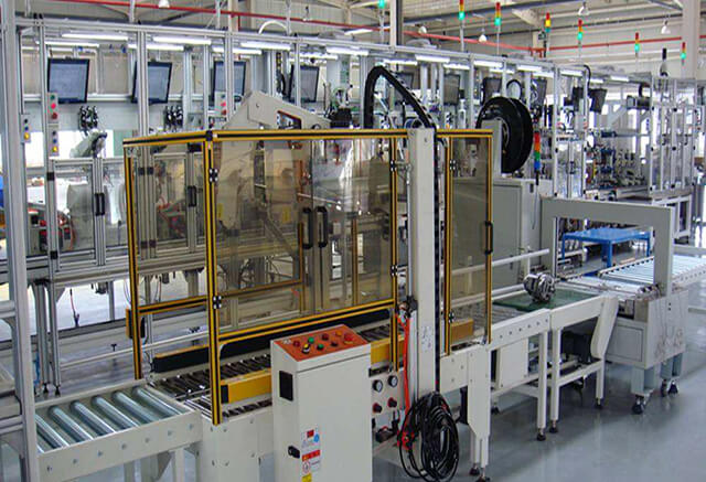 汽車零部件自動(dòng)裝配線