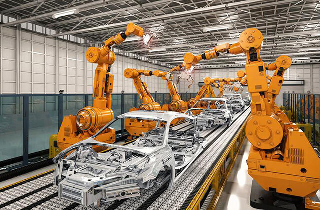 汽車(chē)配件組裝機(jī)器人