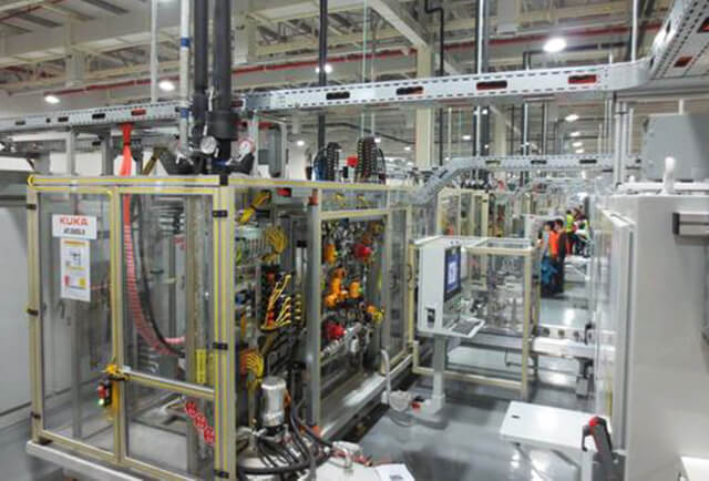 汽車零部件裝配生產(chǎn)線