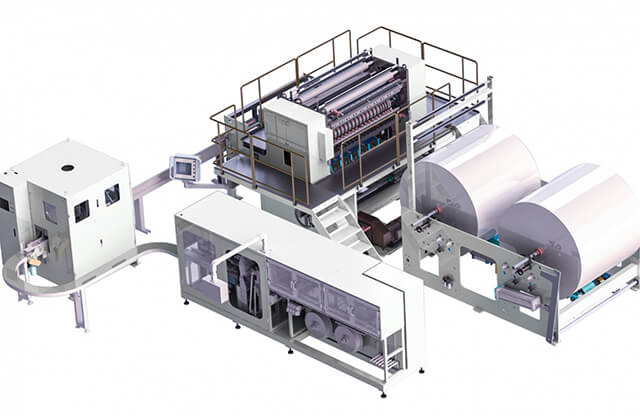 棉柔巾生產(chǎn)線