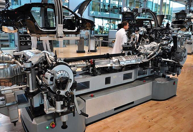 汽車零部件裝配流水線