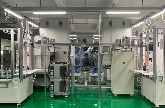 汽車車燈組裝生產線