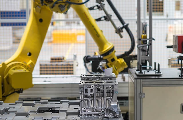 發(fā)動機缸體線自動上下料