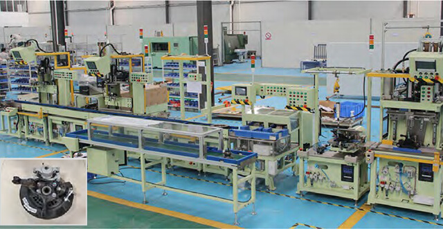 剎車盤自動(dòng)裝配線