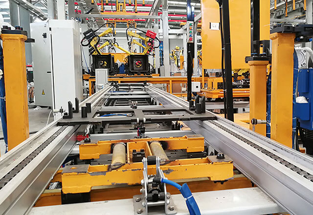 汽車自動(dòng)焊接生產(chǎn)線