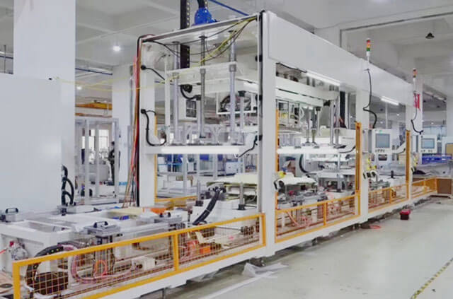 汽車頂棚涂膠包邊設(shè)備