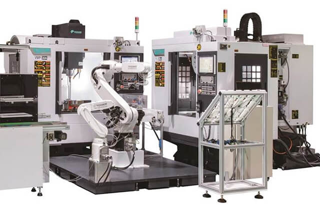 機(jī)加工自動化機(jī)器人生產(chǎn)線