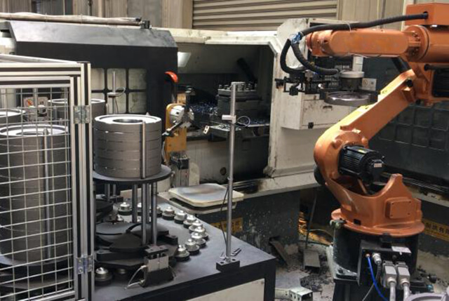 齒輪上下料機(jī)器人