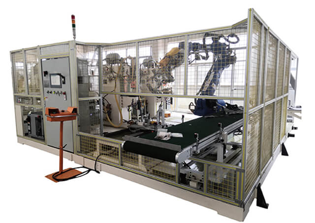 汽車(chē)鈑金件焊接自動(dòng)上下料