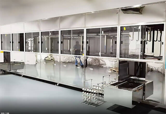 汽車配件噴淋清洗機