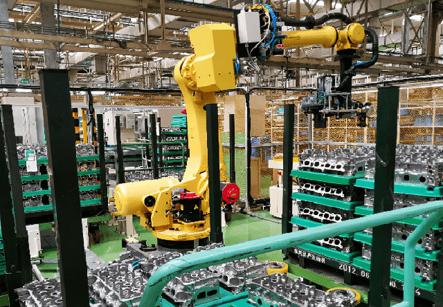 汽車(chē)零部件自動(dòng)上下料