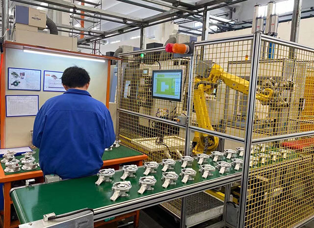 汽車零部件機加工上下料