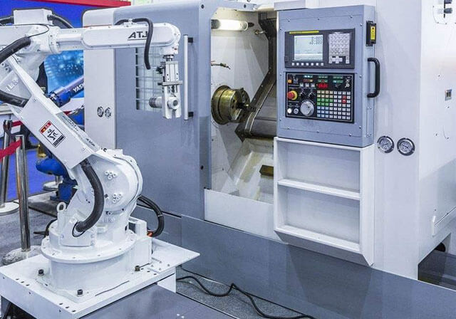 數控機床上下料機械手