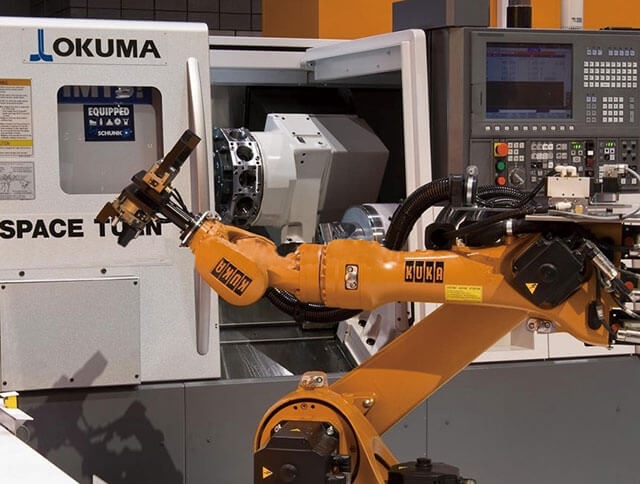 加工中心自動上下料機械手