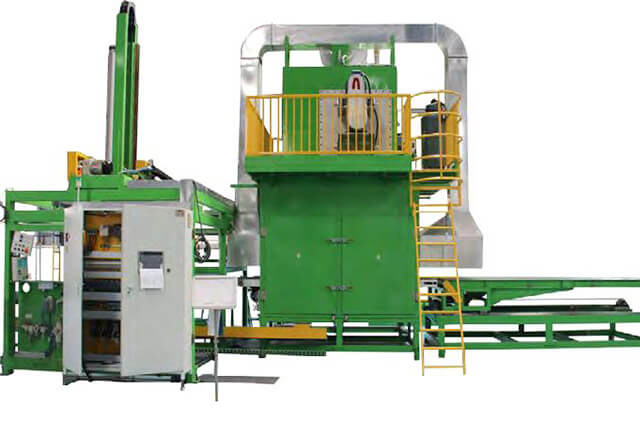 汽車地板墊熱壓成型機