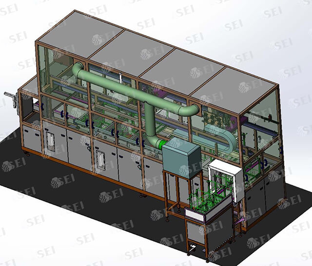 汽車懸臂噴淋清洗機(jī)