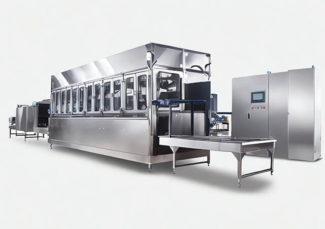 步進式噴淋清洗機