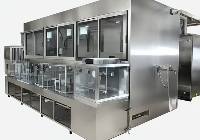 馬達(dá)殼除油除屑清洗線