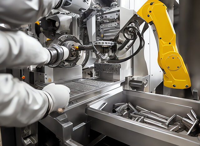 鐳雕機(jī)器人上下料系統(tǒng)