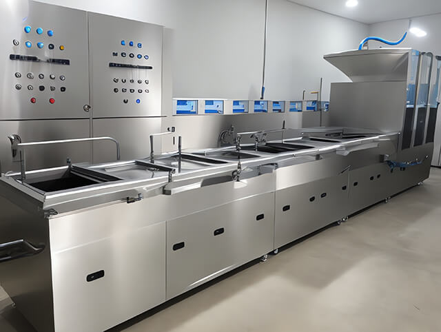 鋁鑄件除油超聲波清洗機