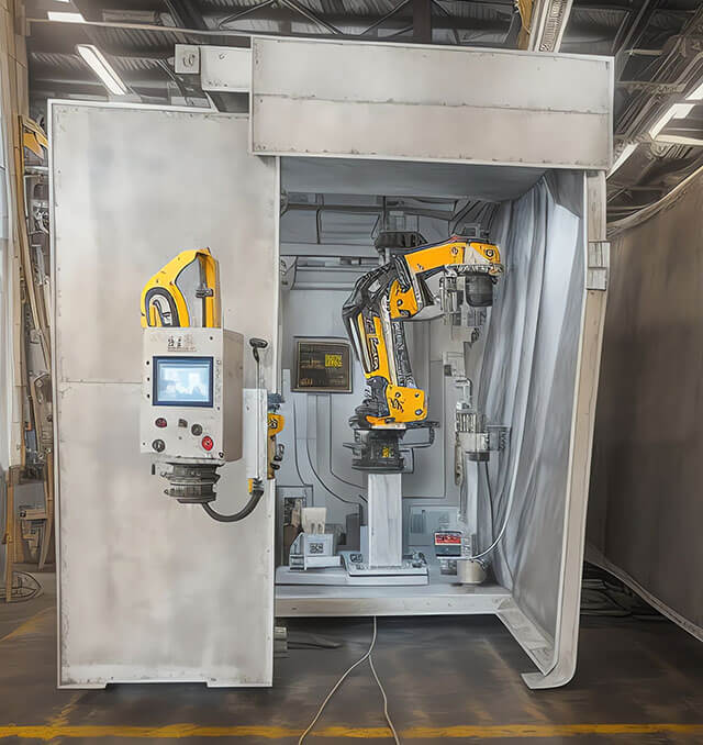 制冷設(shè)備機(jī)器人焊接工作站