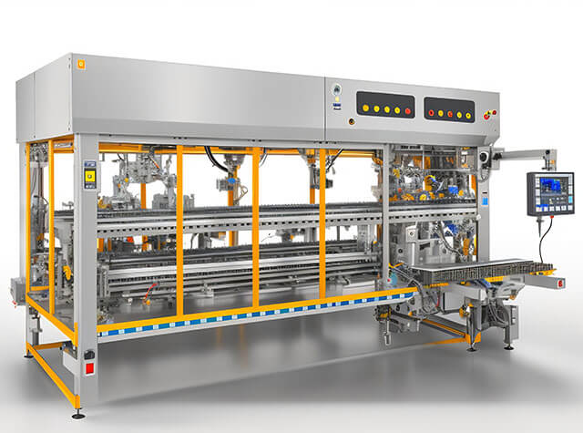 易拉罐自動裝箱自動化