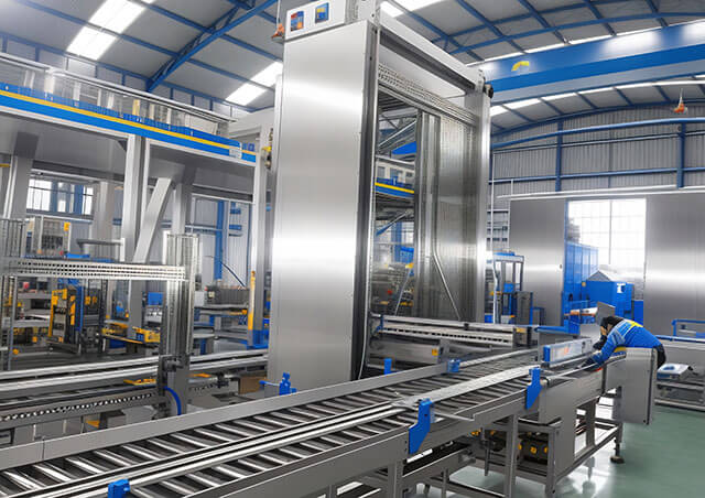 自動裝箱碼垛生產線