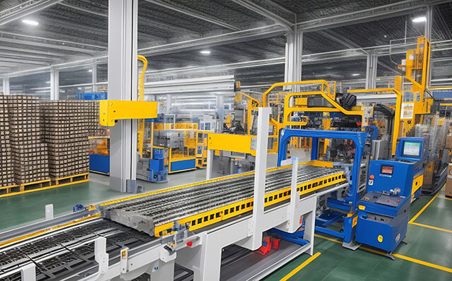 衛生巾裝箱碼垛自動化